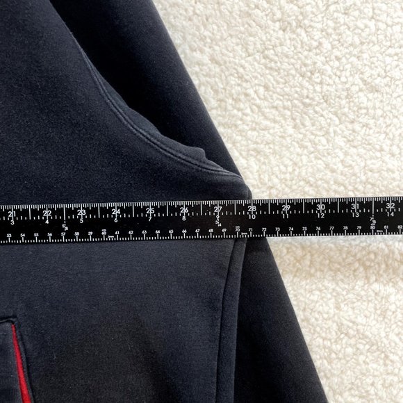 Champs Ohio State Black Red Embroidered College University Hoodie Sweatshirt 2XL - Picture 5 of 8